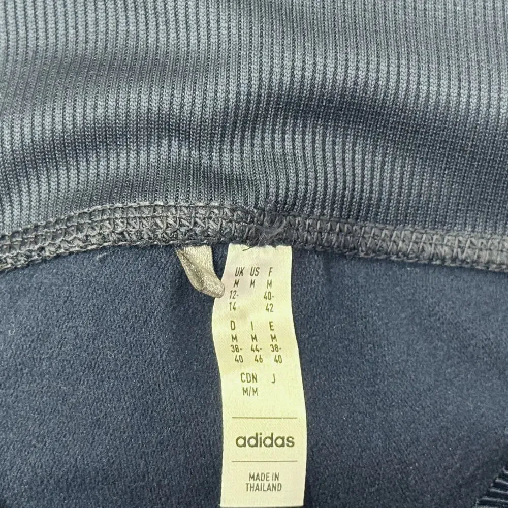 Woman's Adidas navy jogger sweats in size M for