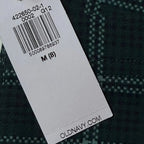 Girl Old Navy New checkered pants in navy and blue size M (8)