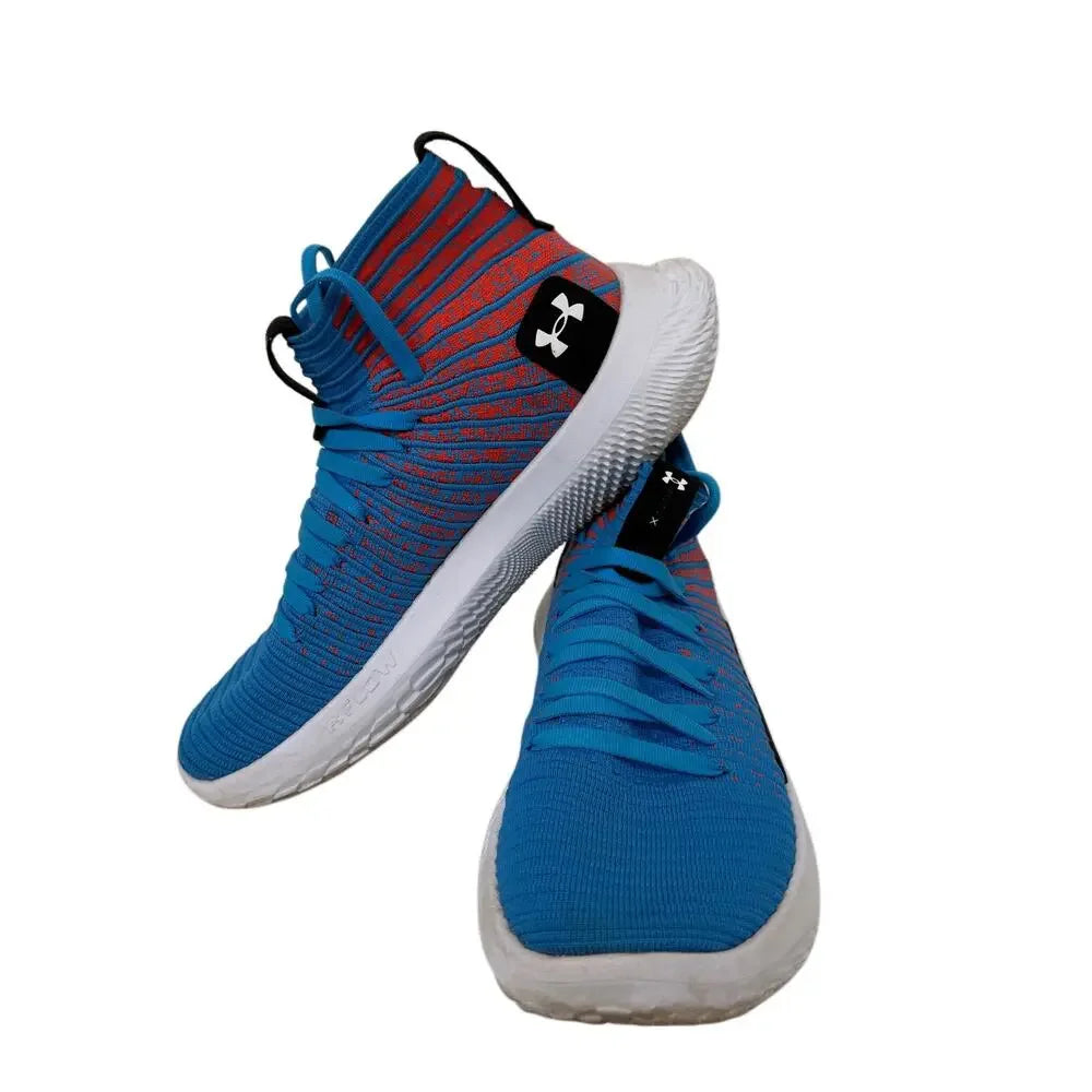 Unisex Under Armour blue flow intellinet sneakers. Men's size 10 Woman's size 11.5