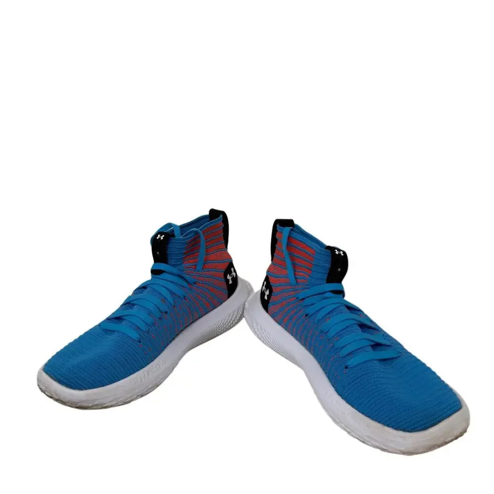 Unisex Under Armour blue flow intellinet sneakers. Men's size 10 Woman's size 11.5
