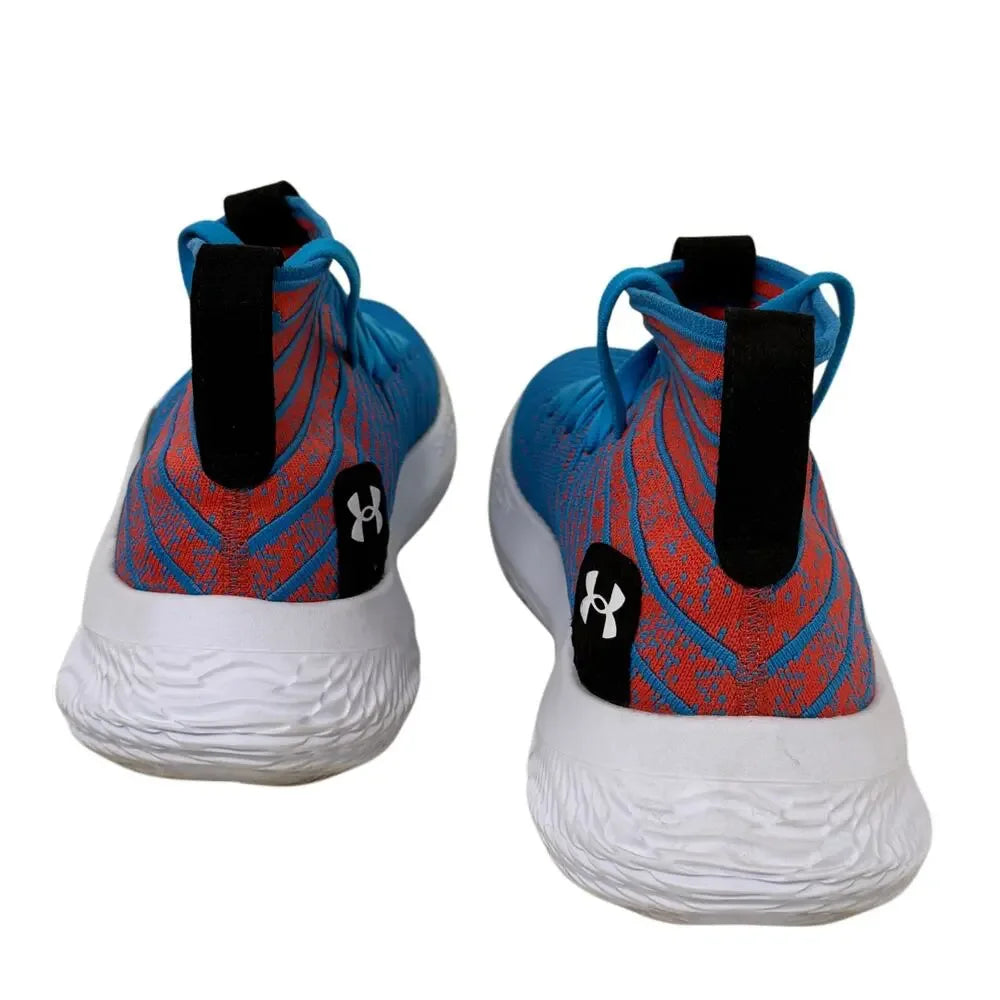 Unisex Under Armour blue flow intellinet sneakers. Men's size 10 Woman's size 11.5