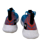 Unisex Under Armour blue flow intellinet sneakers. Men's size 10 Woman's size 11.5