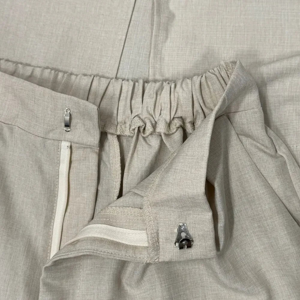 Emory Rose beige Top and shorts for women in size S