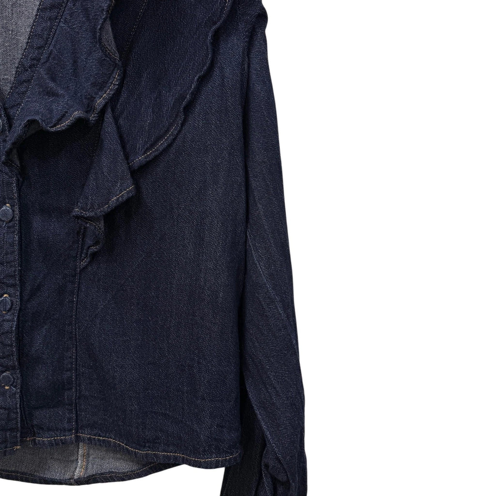 Zara woman's dark jean shirt size S
