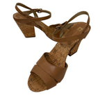 ANN KLIEN FLEX CARAMEL WEDGES SIZE 11 M NEW