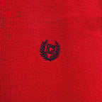 Chaps men's red cotton zipper top