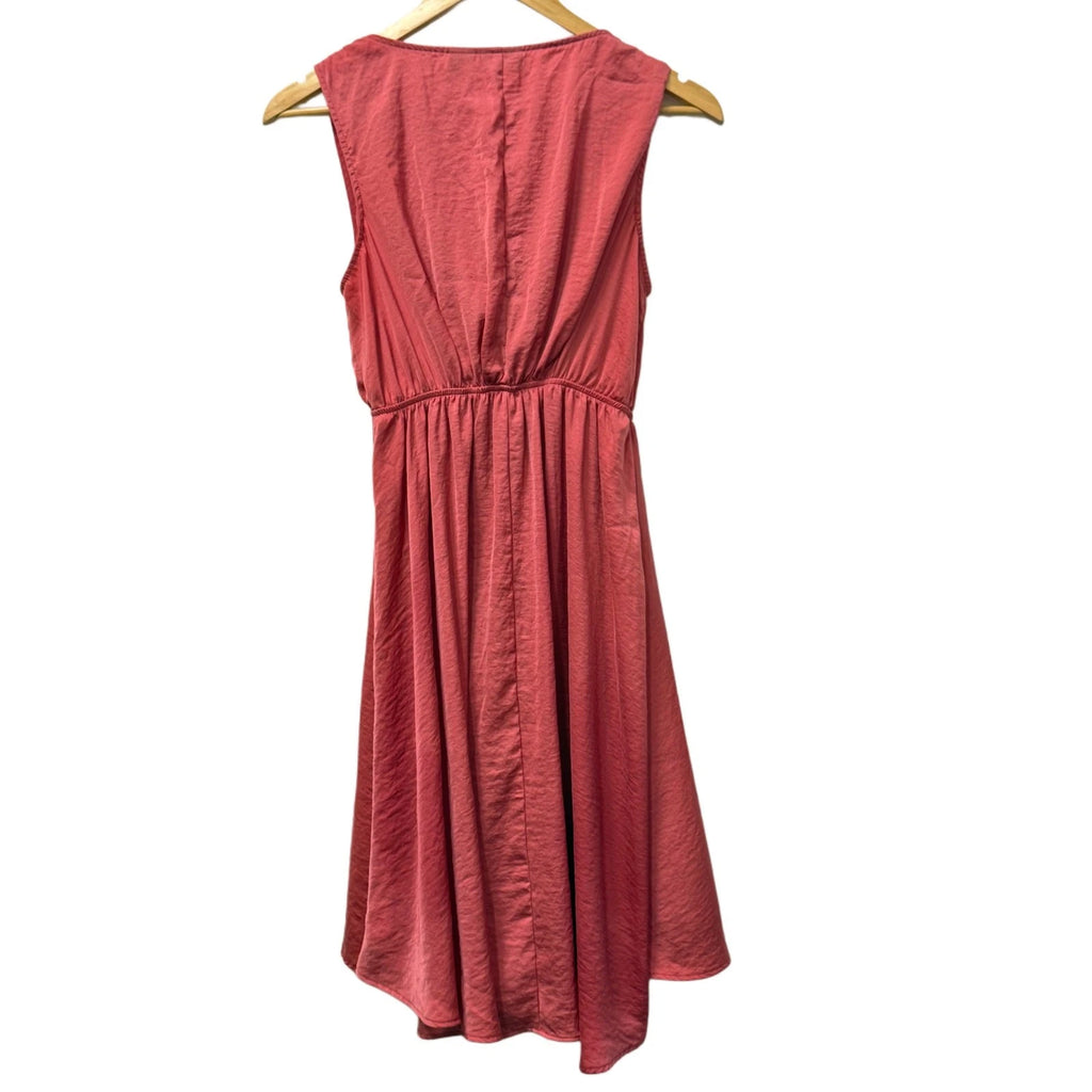 Tahari women's sleeveless dress in size S coral pink
