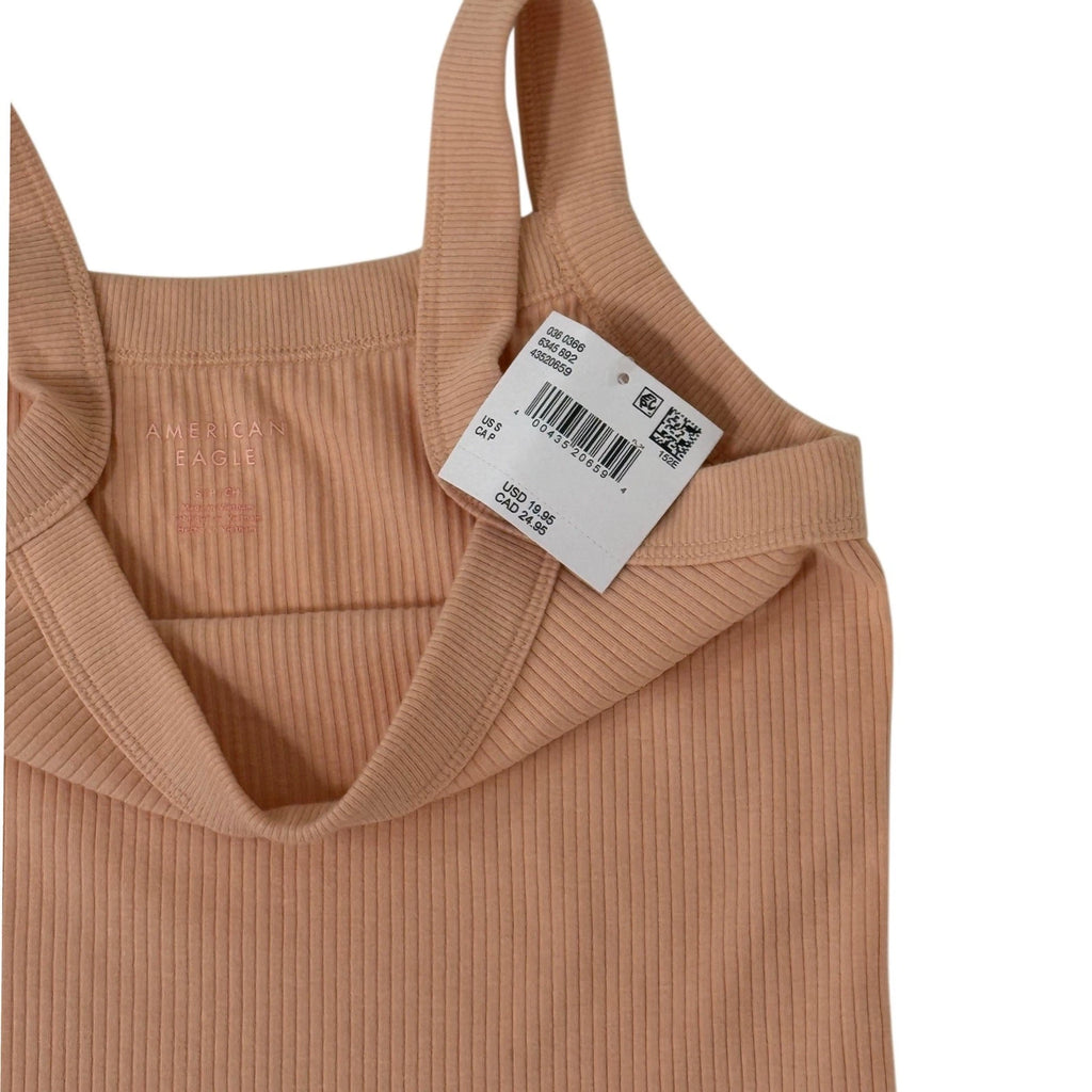 New American Eagle blush pink tank top size S