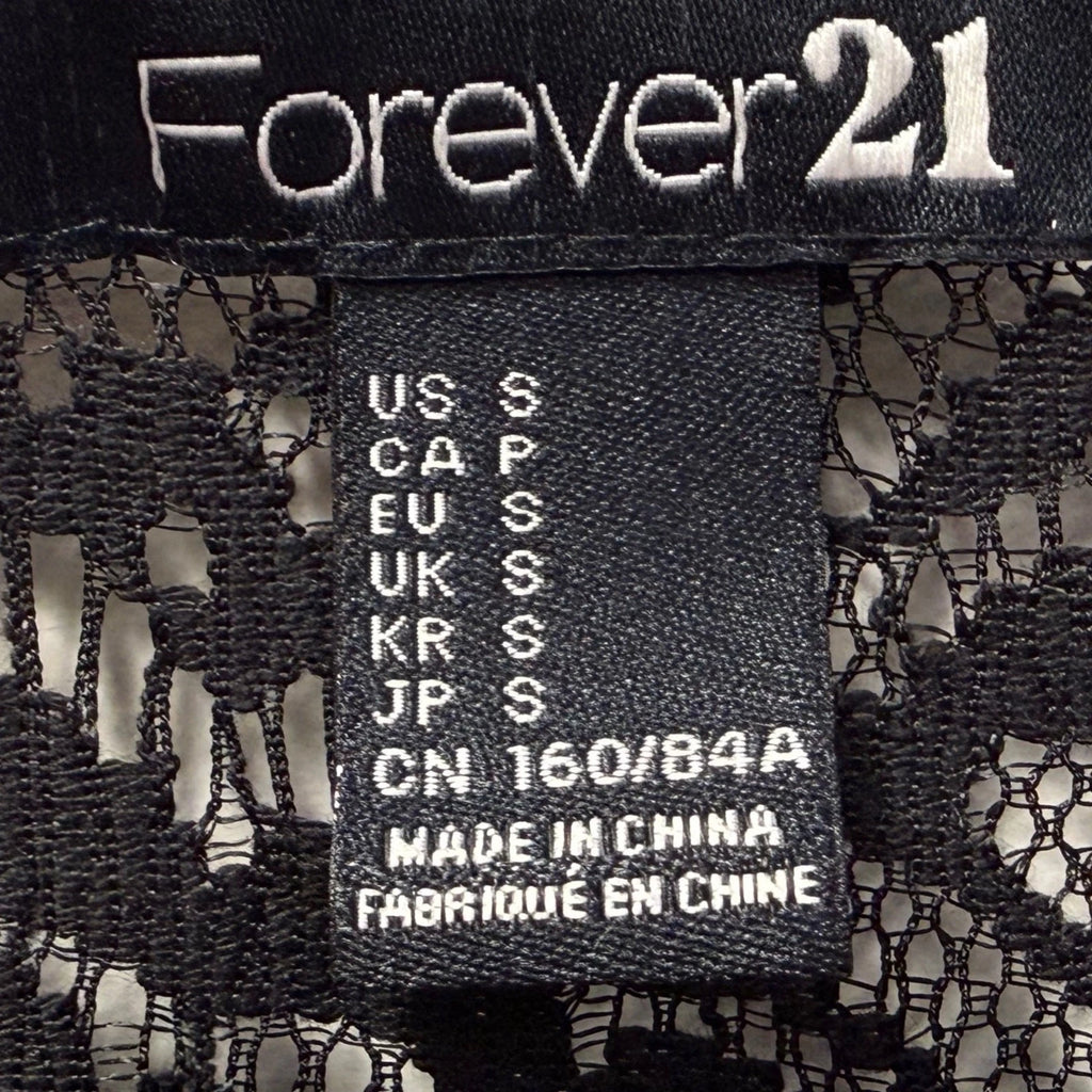FORVER 21 BLACK WOMAN'S NEW DRESS SIZE S