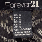 FORVER 21 BLACK WOMAN'S NEW DRESS SIZE S
