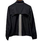 Adidas Women’s Black Lightweight Zip-Up Jacket Windbreaker Athletic Running Size M