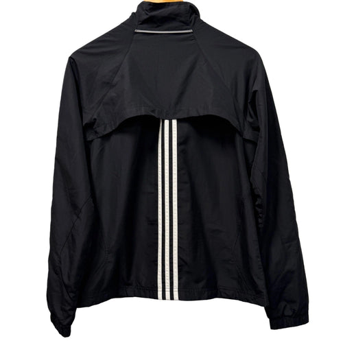 Adidas Women’s Black Lightweight Zip-Up Jacket Windbreaker Athletic Running Size M