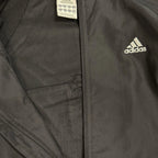 Adidas Women’s Black Lightweight Zip-Up Jacket Windbreaker Athletic Running Size M
