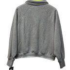 Converse Girls Quarter Zip Sweatshirt Gray Size 10–11 Years NWT
