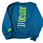 Kids Nike Sweatshirt in Teal Blue Size S 14/16