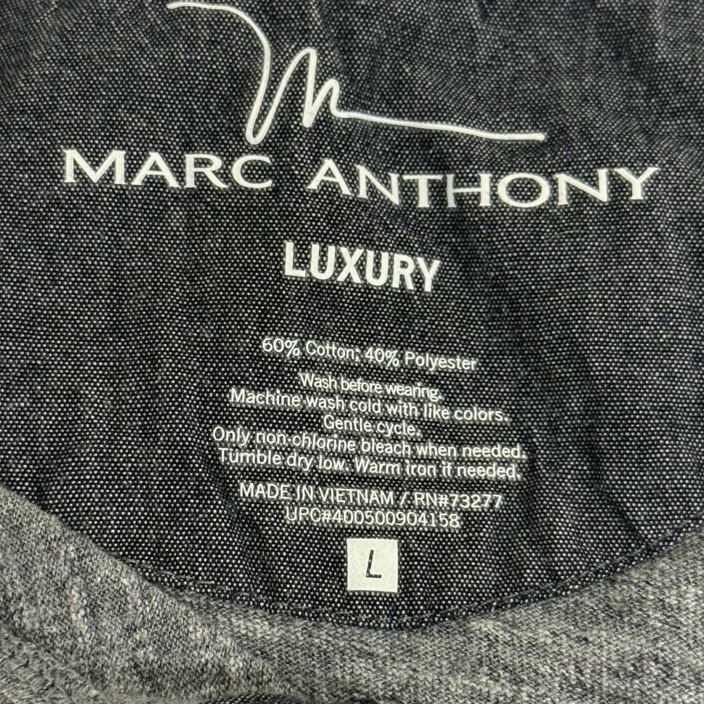 Marc Anthony Grey top for men in size L