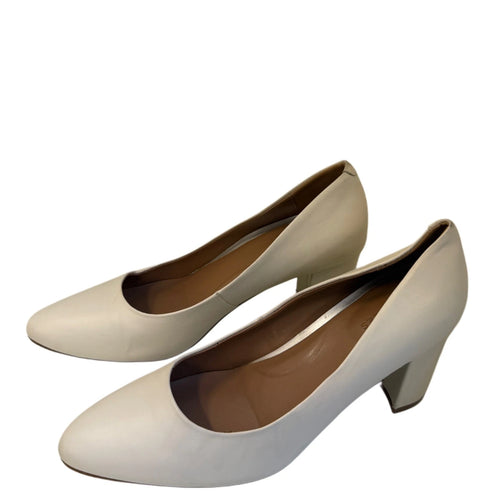 Aerosoles Off White Woman's Block heels size 9 1/2