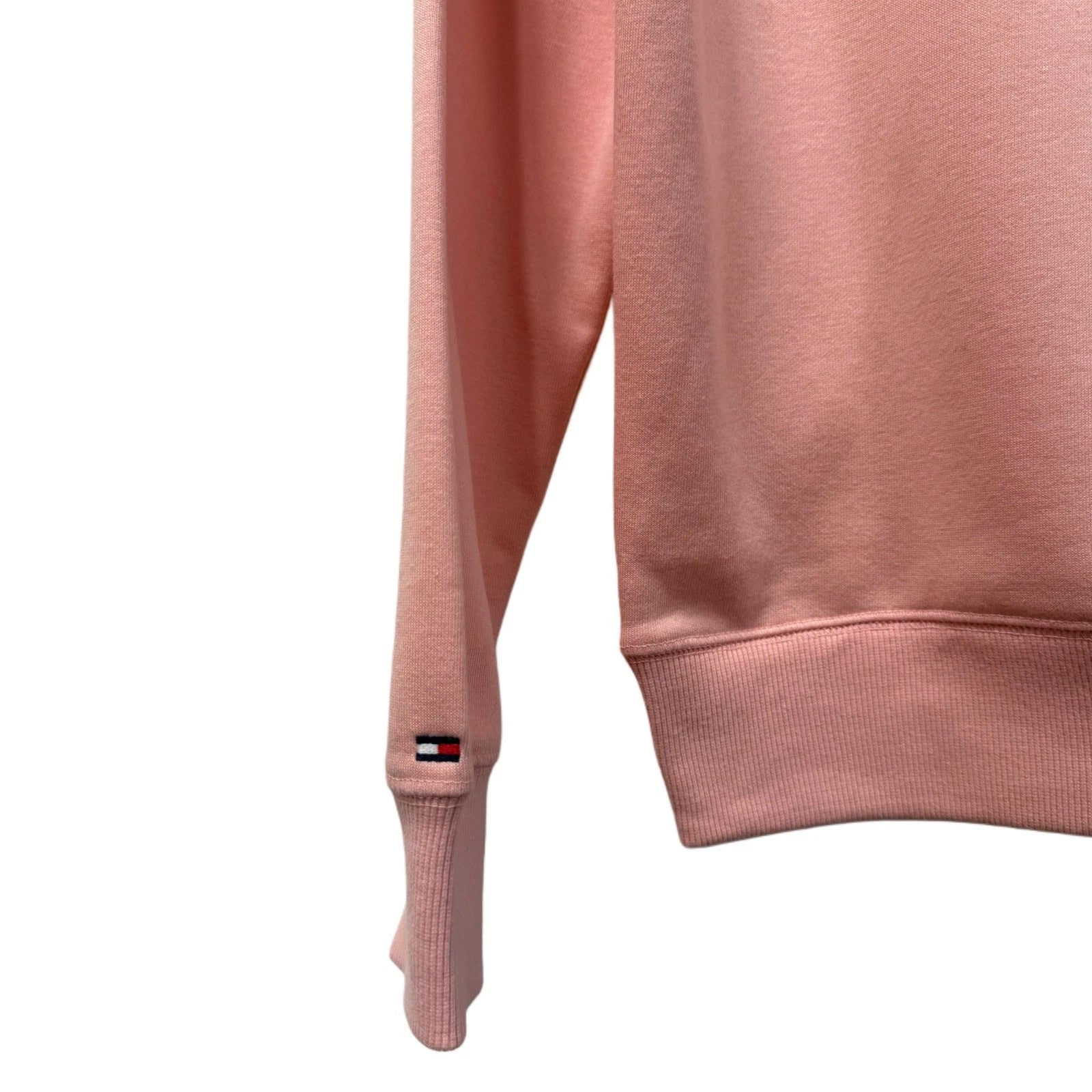 Tommy Hillfiger pink Woman's hoodie in size M