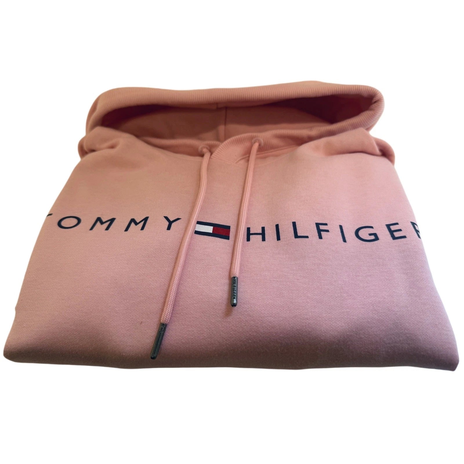 Tommy Hillfiger pink Woman's hoodie in size M