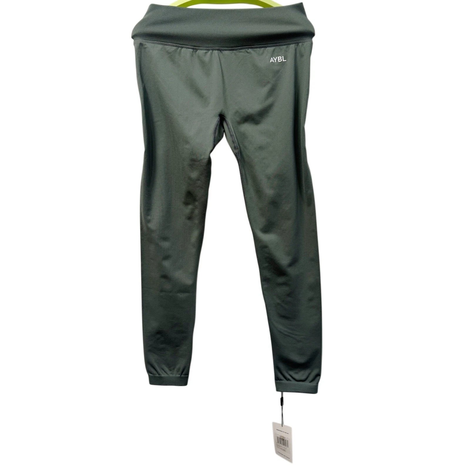AYBL High-Waist Athletic Leggings Olive Green NWT Size M