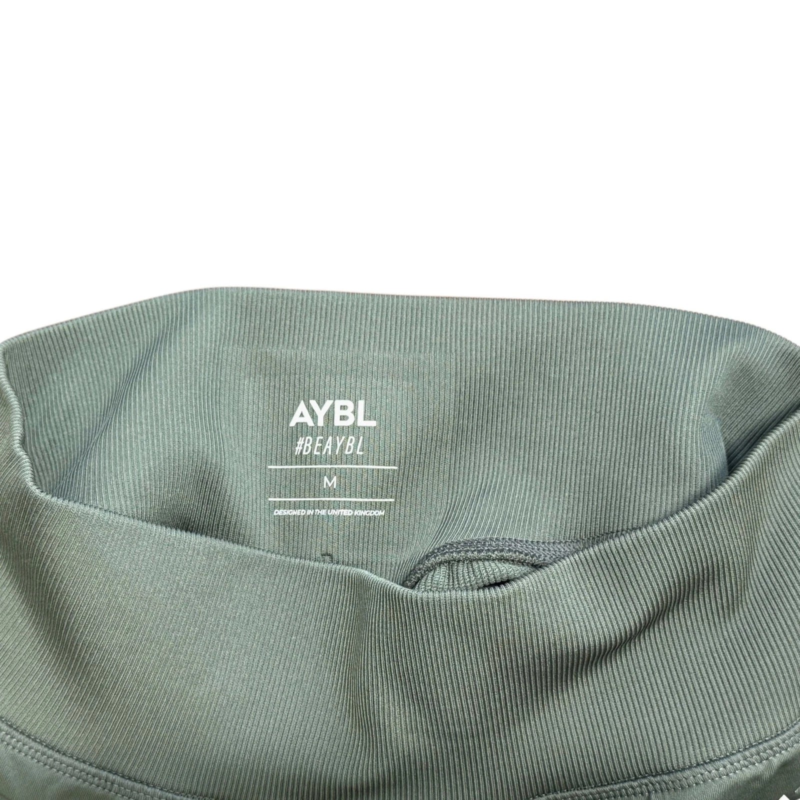 AYBL High-Waist Athletic Leggings Olive Green NWT Size M