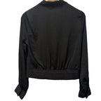 Banana Republic woman's black blouse in size S NEW!
