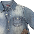 Tommy Hilfiger Boys' Denim Jeans Shirt Size 4