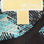 Michael Kors blue navy short sleeve top size small