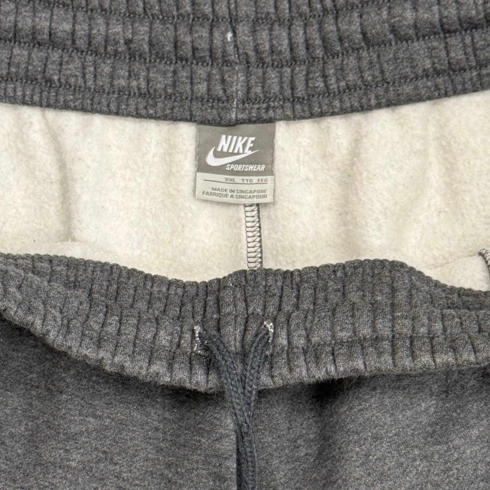 Nike fleece sweatpants in grey size XL for men