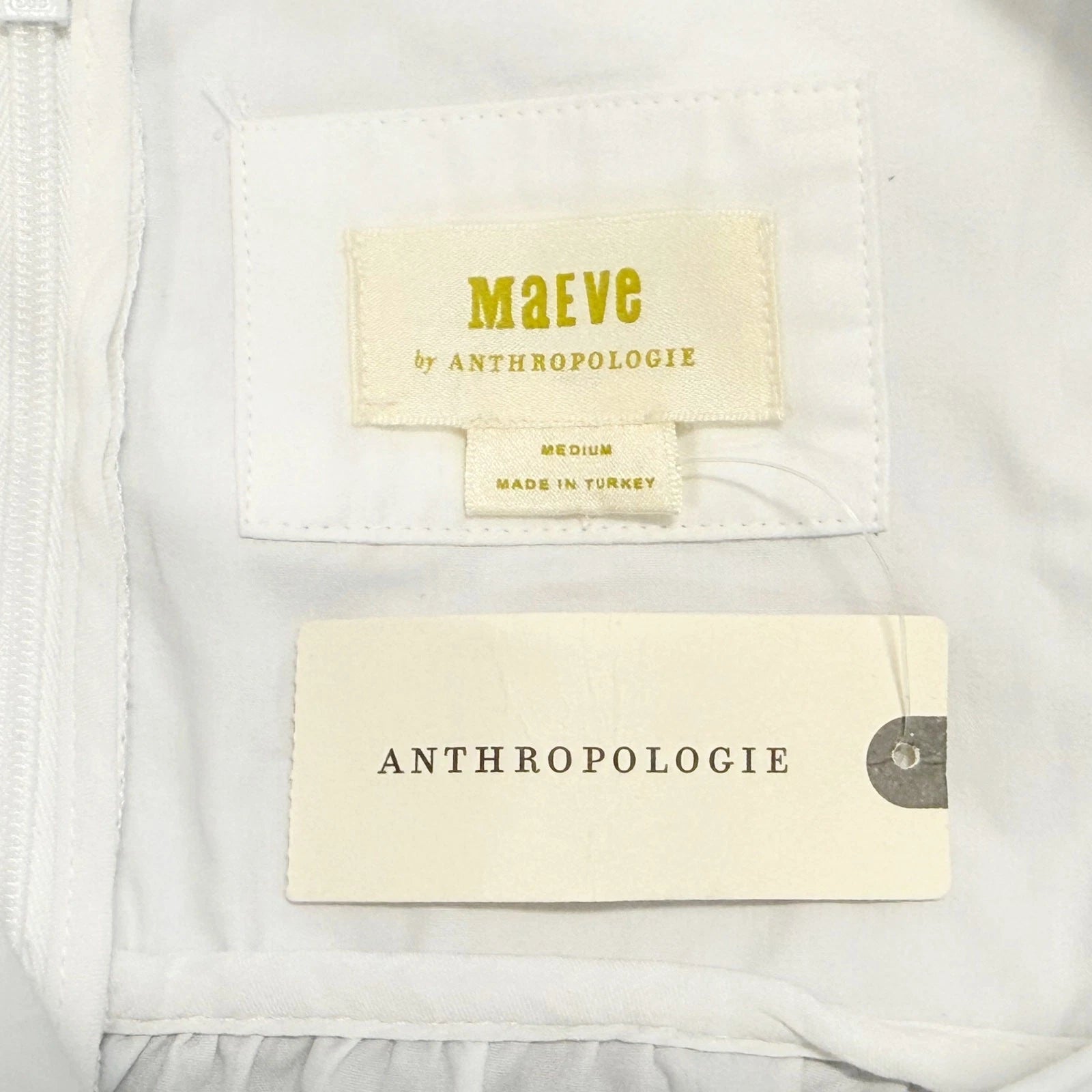 Maeve white woman's shirt in size medium boho style