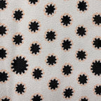 Loft woman's xs white blouse with black flower details