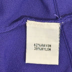 Kenneth Cole woman's knit blue top in size p/m
