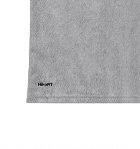 Nike Fit Dry Mesh Tank Top Gray